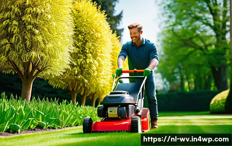 부업으로 가능한 조경 서비스 - **Prompt 1: The Fresh Start of a Green Entrepreneur**
A bright, cheerful image capturing the ess...